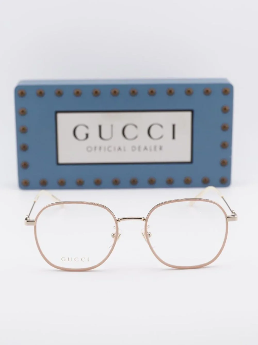 Gucci GG1198OA 002 Women Round Eyeglasses - Gold 53mm